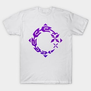 Genshin Impact Kuki Shinobu Emblem T-Shirt